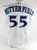 2000 Arizona Diamondbacks Brian Butterfield #55 Game Issued White Vest Jersey 2