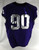 2019-24 Texas Christian TCU Frogs #90 Game Used Purple Jersey Football NP R 46 7