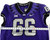 2019-24 Texas Christian TCU Frogs #66 Game Used Purple Jersey Football NP R 48 1