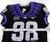 2019-24 Texas Christian TCU Frogs #98 Game Used Black Jersey Football NP R 42 51