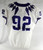 2019-24 Texas Christian TCU Frogs #92 Game Used White Jersey Football NP R 48 4