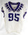 2019-24 Texas Christian TCU Frogs #95 Game Used White Jersey Football NP R 46 6