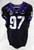 2021 Texas Christian TCU Frogs #97 Game Used Black Jersey Football NP R 46 849