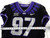 2021 Texas Christian TCU Frogs #97 Game Used Black Jersey Football NP R 46 849