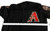 2008 Arizona Diamondbacks Wil Ledezma #46 Game Used Black Jersey 10th Patch 52 0