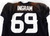 2025 Houston Texans Ed Ingram #69 Game Used Navy Practice Jersey 3XL 510
