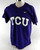 2021 Texas Christian TCU Horned Frogs #51 Game Used Purple Jersey Baseball L 6