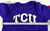2010s Texas Christian TCU Horned Frogs #21 Game Used Purple Jersey Baseball L 5