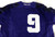 2016 Texas Christian TCU Horned Frogs #9 Game Used Purple Jersey Baseball L 098