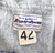1950s Fresno State Bulldogs #27 Game Used Grey Flannel Jersey 42 868