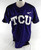 2016 Texas Christian TCU Horned Frogs #37 Game Used Purple Jersey Baseball L 097
