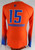 2022 Boise State Broncos #15 Game Used Orange Jersey Volleyball M DP105774