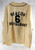West Bend #6 Game Used Cream Flannel Jersey Beacon Restaurant 44 874