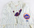 2011 New York Mets Johan Santana #57 Game Issued Cream Jersey 50 920