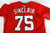 2025 Washington Nationals Jack Sinclair #75 Game Issued Red Jersey 46 08