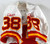 2002 Kansas City Chiefs Thomas #38 Game Issued White Jersey 42 324