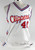 1995-96 Los Angeles Clippers Antonio Harvey #40 Game Used White Jersey 48 128