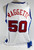 2003-04 Los Angeles Clippers Corey Maggette #50 Game Used White Jersey 50 D27