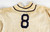 Shamrock A C #8 Game Used White Flannel Jersey 875