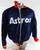 Houston Astros #37 Game Used Navy Bench Jacket 46 120