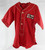 Golden State Dairy Products Game Used Red Flannel Jersey 878