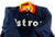 Houston Astros #49 Game Used Navy Bench Jacket XL 121
