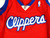 2002-03 Los Angeles Clippers Blank # Game Issued Red Jersey 50 DP102132