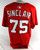 2025 Washington Nationals Jack Sinclair #75 Game Issued Pos Used Red Jersey 50 6
