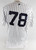 2018 New York Yankees Kellin Deglan #78 Game Used White Jersey ST Opening Day 1
