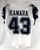 2020 Dallas Cowboys Azur Kamara #43 Game Issued White Jersey Color Rush 42 801