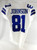 2019 Dallas Cowboys Jon'Vea Johnson #81 Game Issued White Jersey 42 789