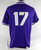 2023 Texas Christian TCU Frogs #17 Game Used Purple Practice Jersey Baseball L 3
