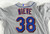 2010 New York Mets Fernando Nieve #38 Game Used Grey Jersey 9/15/10 48 910