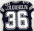 2014 Dallas Cowboys Arjen Colquhoun #36 Game Issued Navy Jersey 42 837