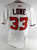 2025 Washington Nationals Nathaniel Lowe #33 Game Issued Pos Used White Jersey 9