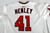2025 Washington Nationals Bobby Henley #41 Game Issued White Jersey 50 053