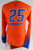 2022 Boise State Broncos #25 Game Used Orange Jersey Volleyball M DP105763