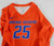 2022 Boise State Broncos #25 Game Used Orange Jersey Volleyball M DP105763