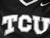 2023 Texas Christian TCU Frogs #8 Game Used Grey Practice Jersey Baseball L 722