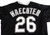 2003-06 Miami Marlins Doug Waechter #26 Game Used Black Jersey BP ST XL 793