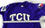 2010s Texas Christian TCU Horned Frogs #42 Game Used Purple Jersey Baseball L 85