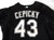 2003-06 Florida Marlins Matthew Cepicky #43 Game Used Black JerseyST BPXL 062
