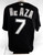 2003-06 Florida Marlins Alejandro De Aza #7 Game Used Black JerseyST BPXL 066