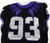 2019-24 Texas Christian TCU Frogs #93 Game Used Black Jersey Football NP R 46 3