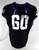2019-24 Texas Christian TCU Frogs #60 Game Used Black Jersey Football NP R 48 8