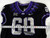 2019-24 Texas Christian TCU Frogs #60 Game Used Black Jersey Football NP R 48 8
