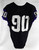 2010s Texas Christian TCU Frogs #90 Game Used Black Jersey Football NP R 3
