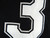 2003-06 Florida Marlins Jason Stokes #33 Game Used Black Jersey BP ST XXL 788