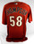 Arizona Diamondbacks Thompson #58 Game Used Red JerseyST BP48 311