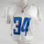 2019 Detroit Lions Tra Carson #34 Game Used White Practice Jersey  DP103152